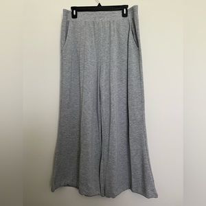 Peace Love World Gray Wide Leg Lounge pants XL